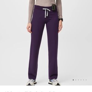 FIGS Livingston Basic Scrub Pants - M/ Purple Jam